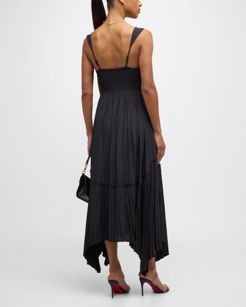August Pleated Handkerchief Dress 7