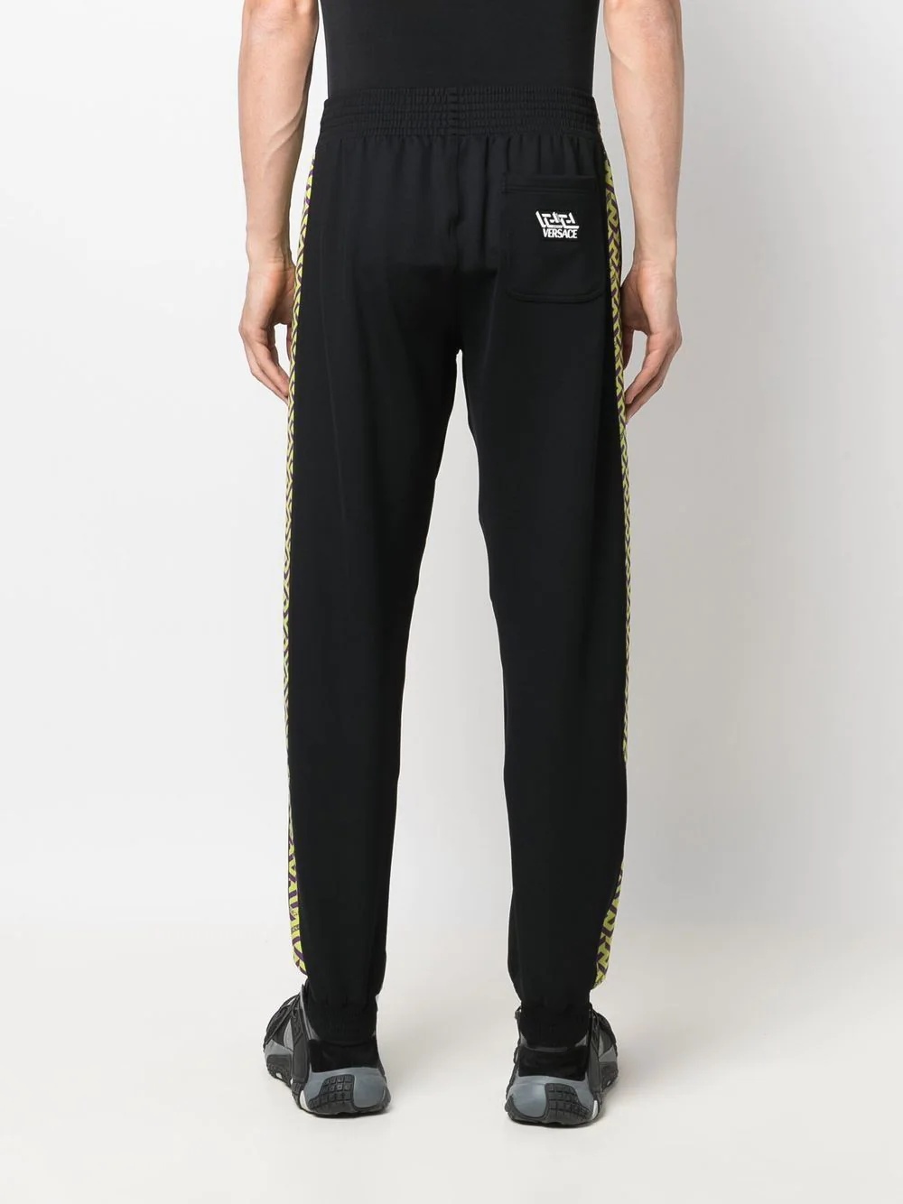 Greca-print track pants - 4