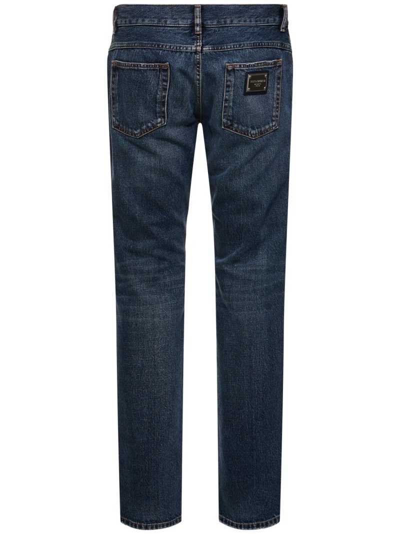 Washed denim regular jeans - 3