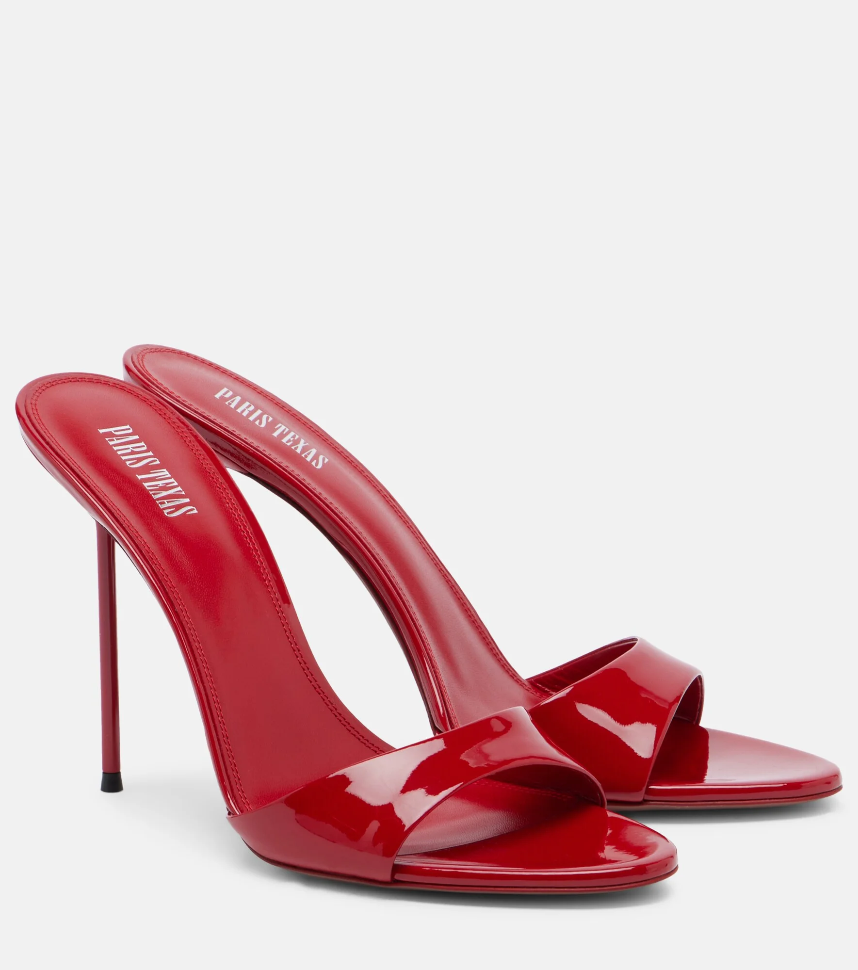 Lidia patent leather mules - 1