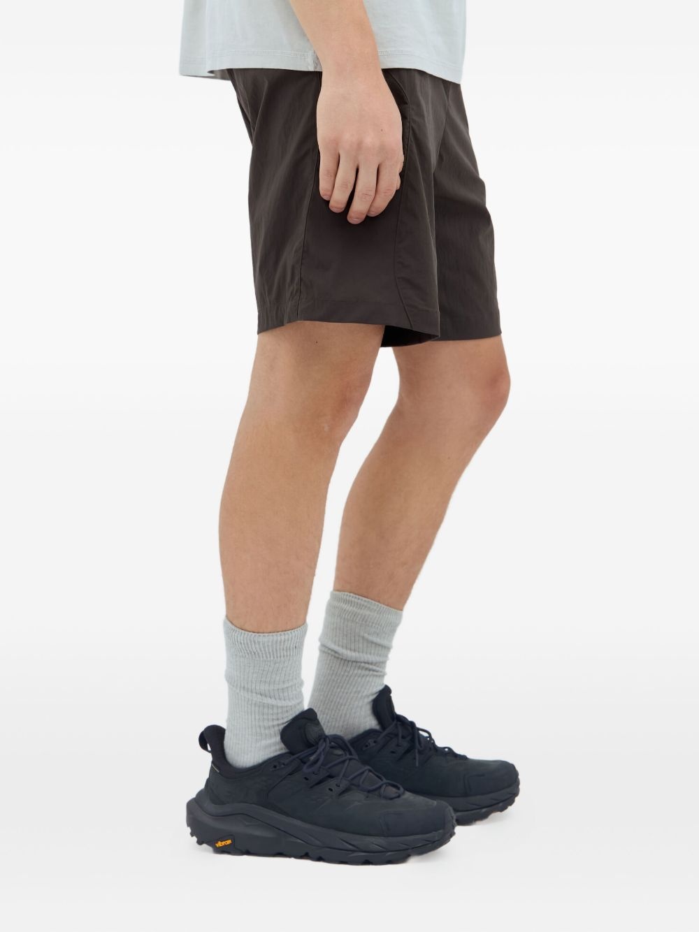logo-print shorts - 3