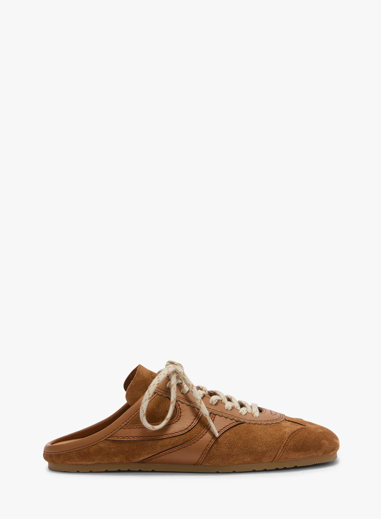 SUEDE SNEAKER MULES - 1