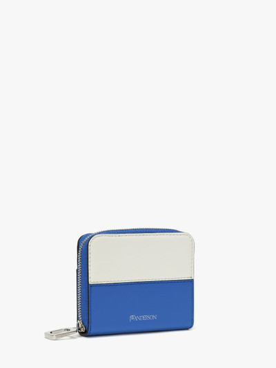 JW Anderson LEATHER COIN WALLET WITH JWA PULLER outlook
