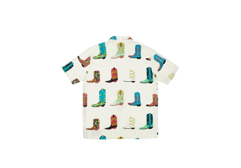 PALACE BOOTS SHIRT WHITE outlook