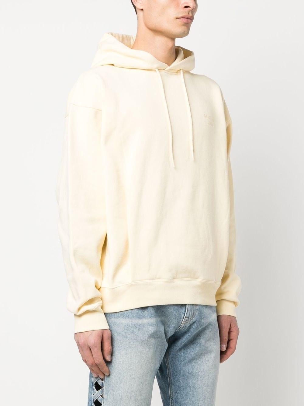 graphic-print cotton hoodie - 4