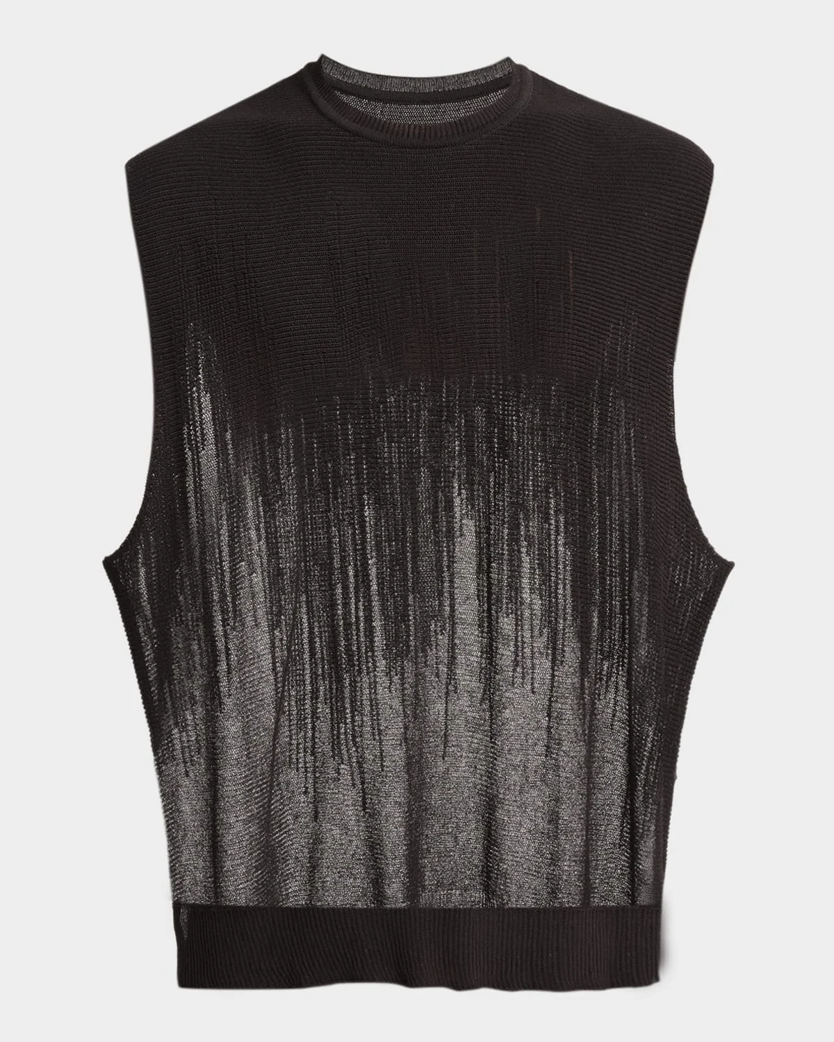 Men & apos;s Sheer Knit Vest - 1