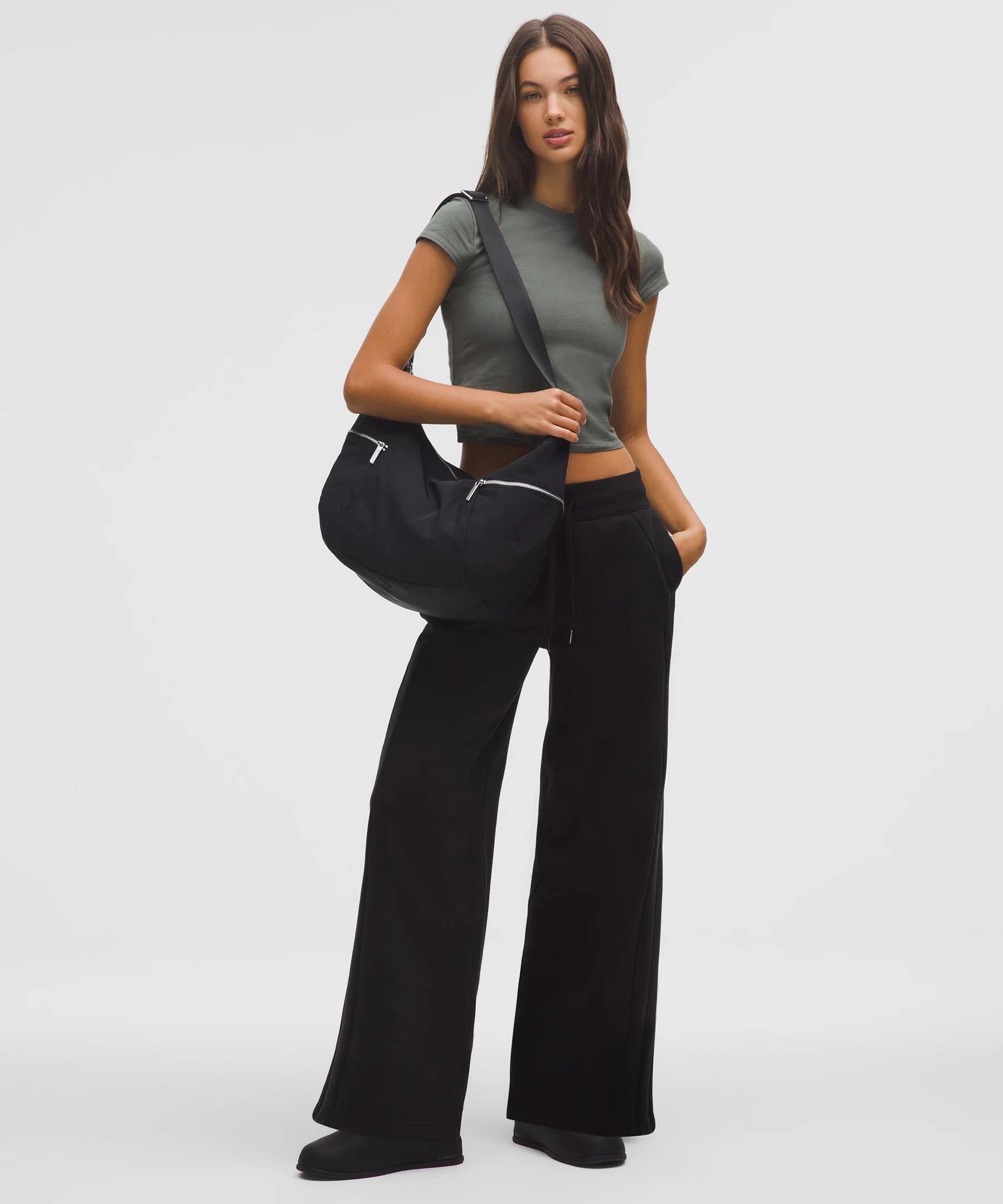 Large Slouchy Sling Bag 13L *Metal Hardware - 2