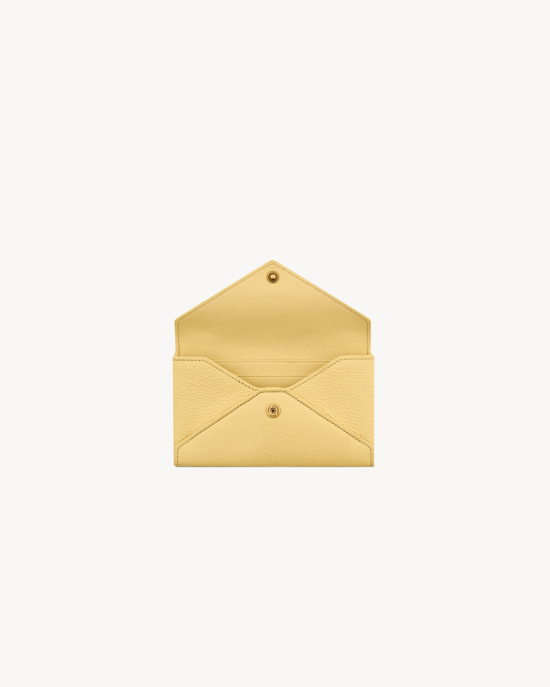 LETTER WALLET IN LEATHER 4