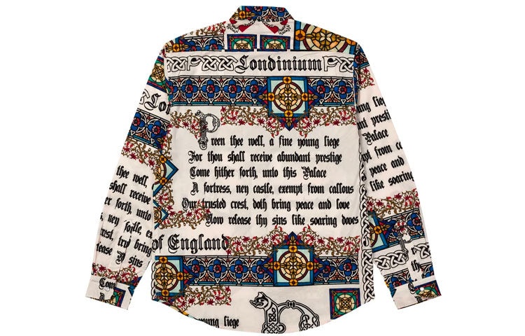 Palace Medieval Shirt 'White' P21SHT026 - 2