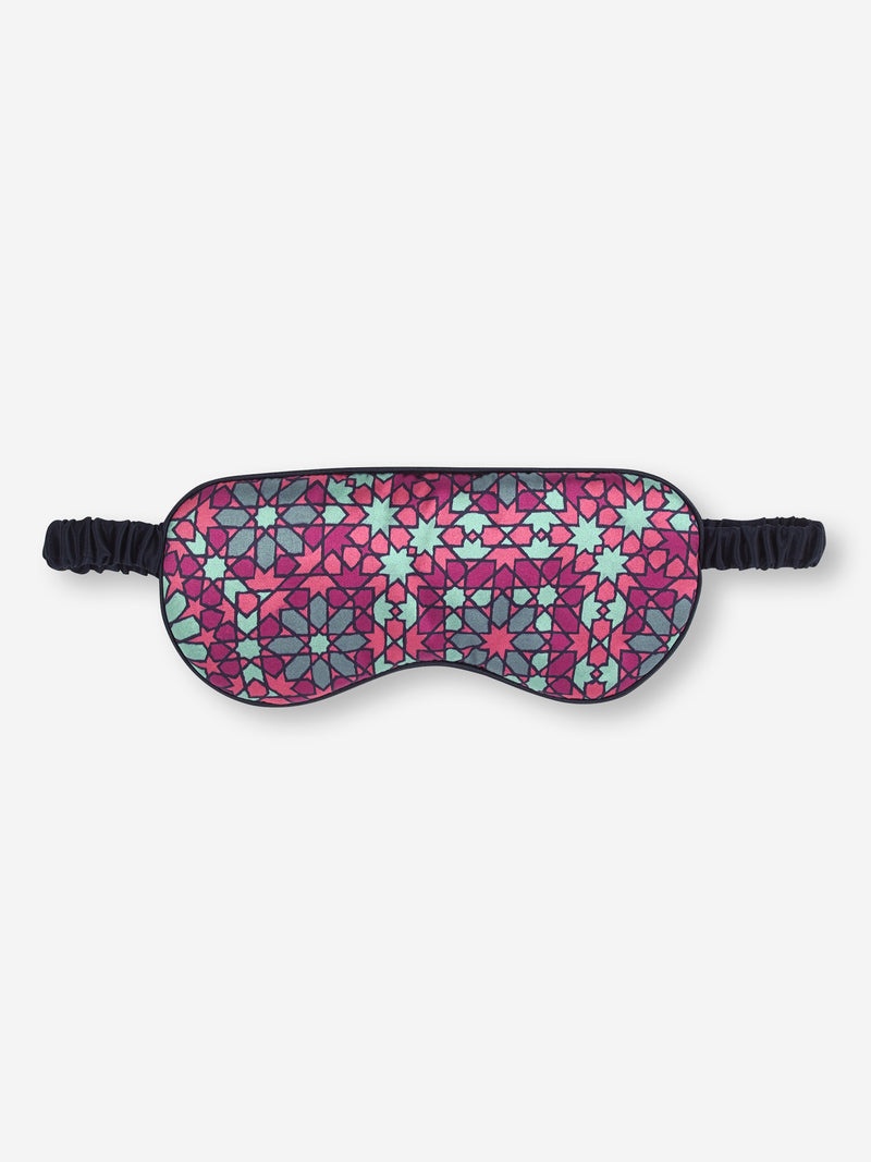 Eye Mask Brindisi 98 Silk Satin Pink - 2