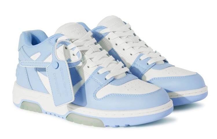 (WMNS) Off-White Out Of Office low-top Sneakers 'Blue White' OWIA259C99LEA0060140 - 2