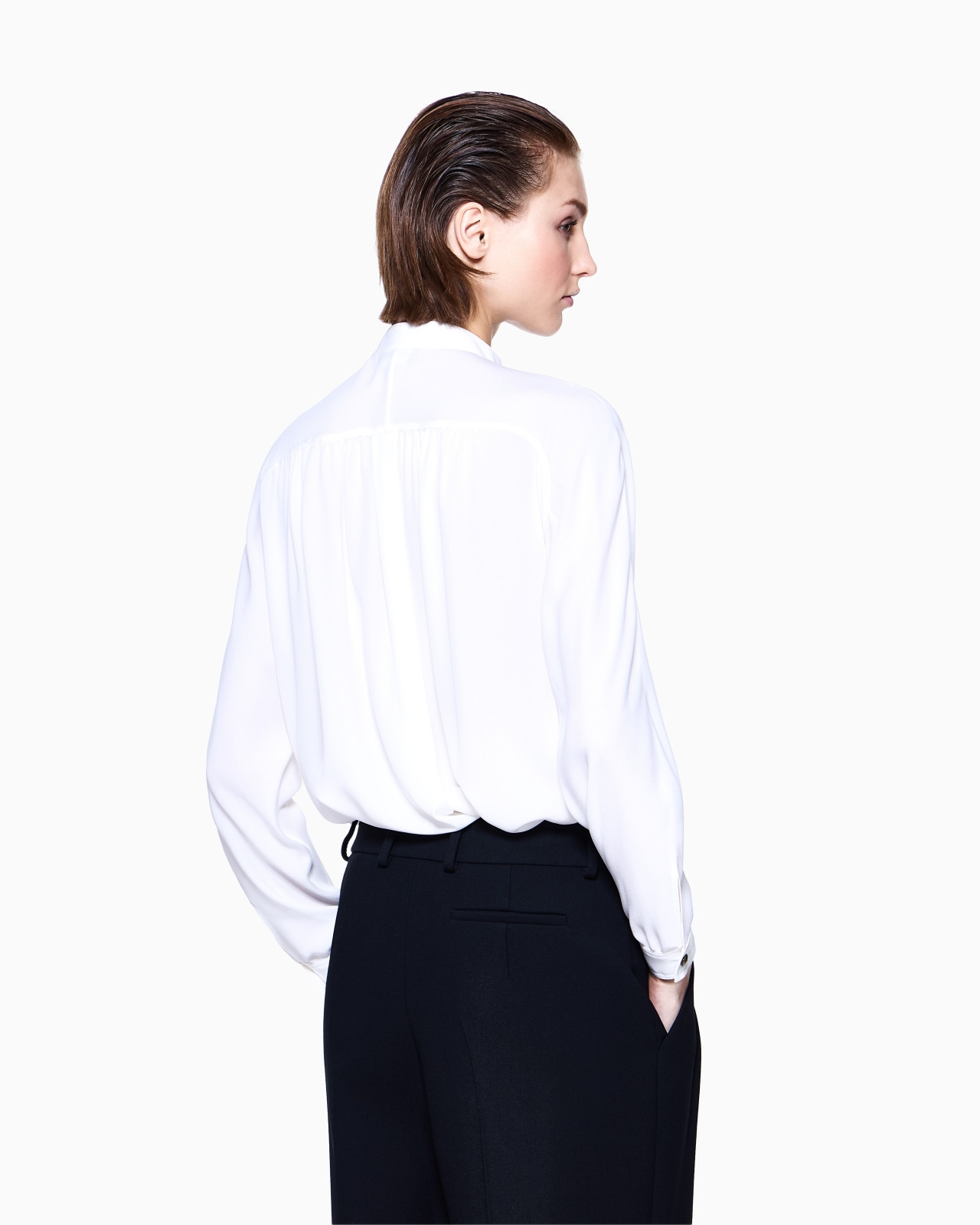 TRIPLE SILK GEORGETTE SHIRT - 3