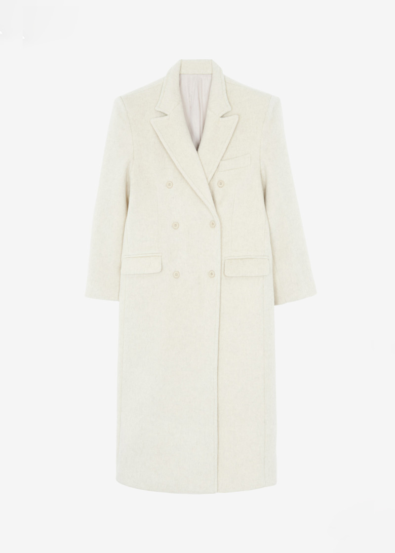 Jordan Wool Coat - Ivory 1