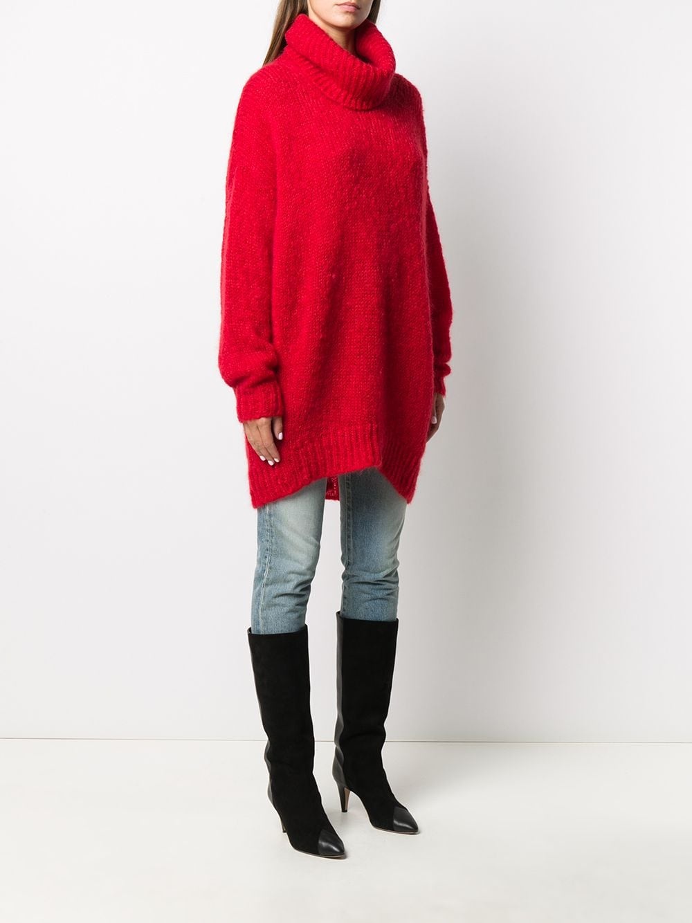 roll-neck long jumper - 3