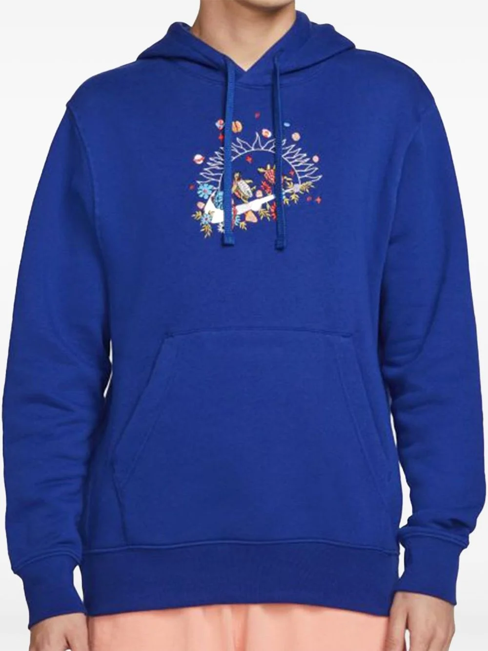 Sportswear Club "Royal Blue" fleece hoodie - 1