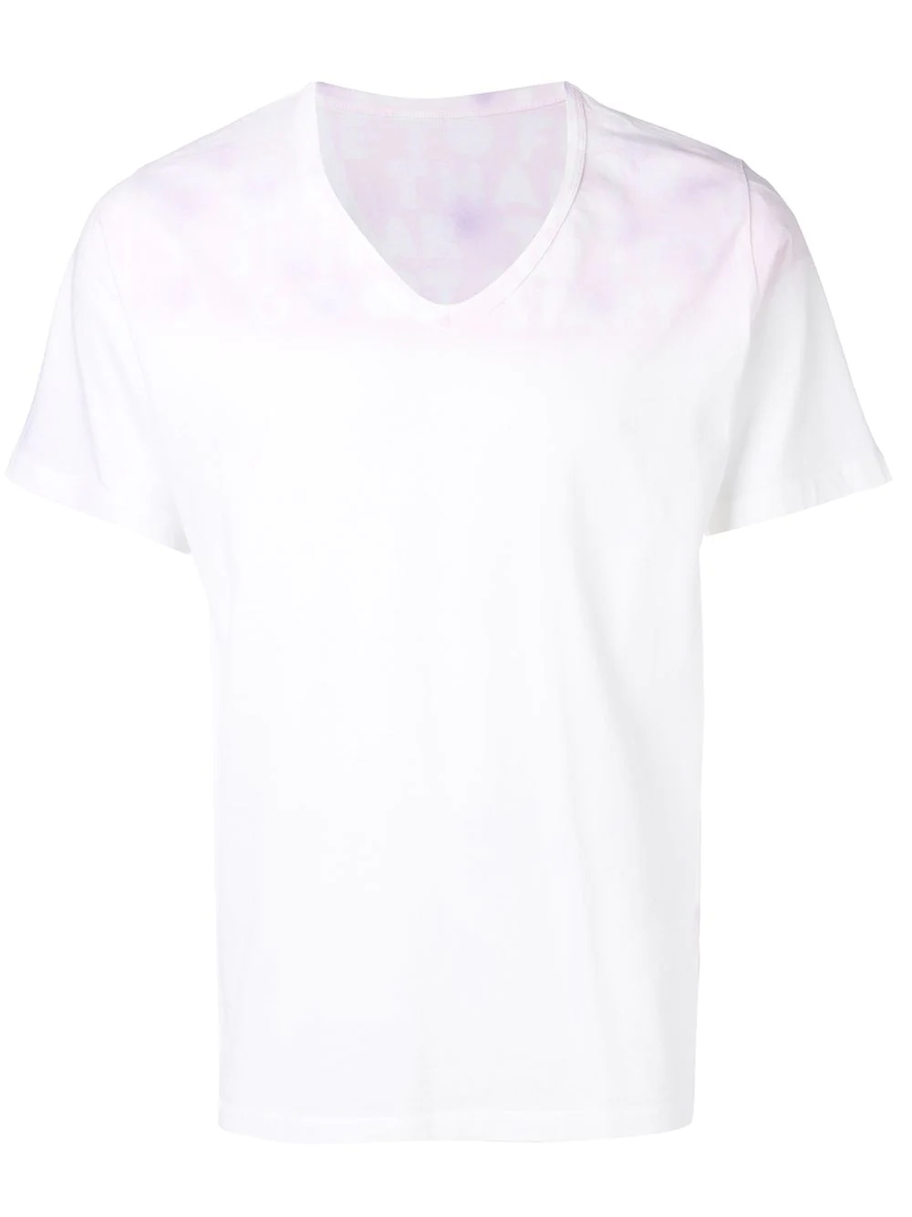 basic V-neck T-shirt - 1