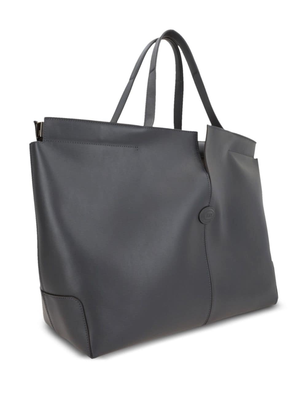 leather tote bag - 3