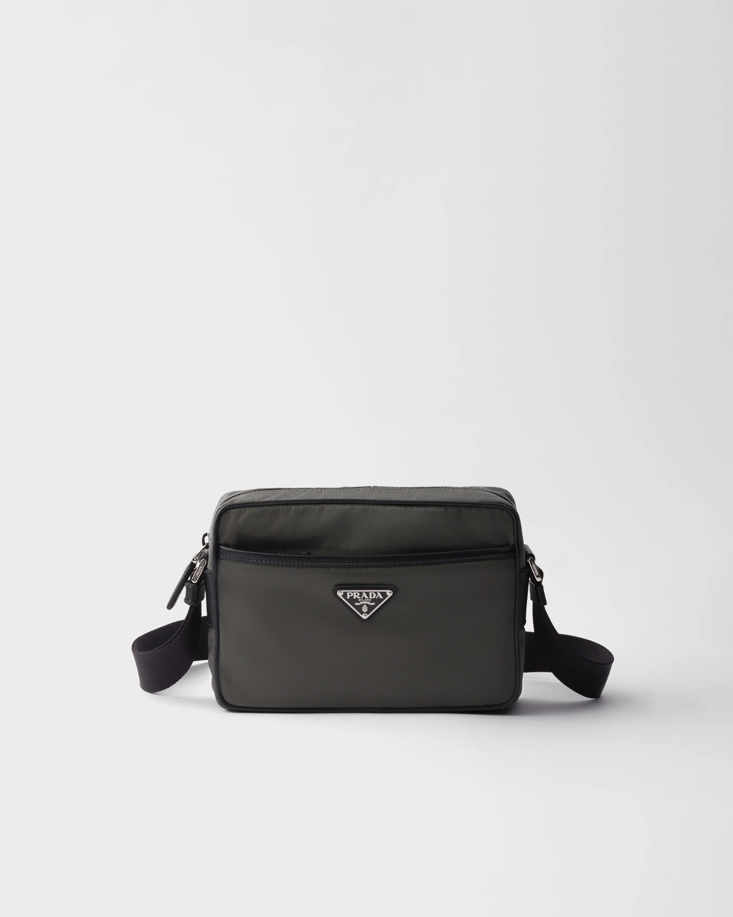 Re-Nylon and Saffiano shoulder bag - 1