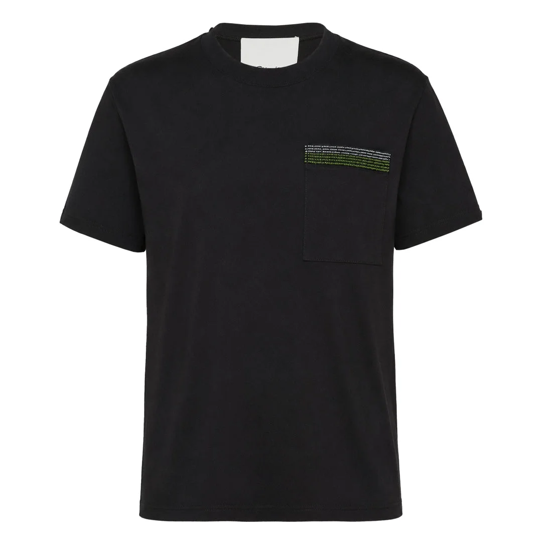 Beaded Pocket T-Shirt - 1