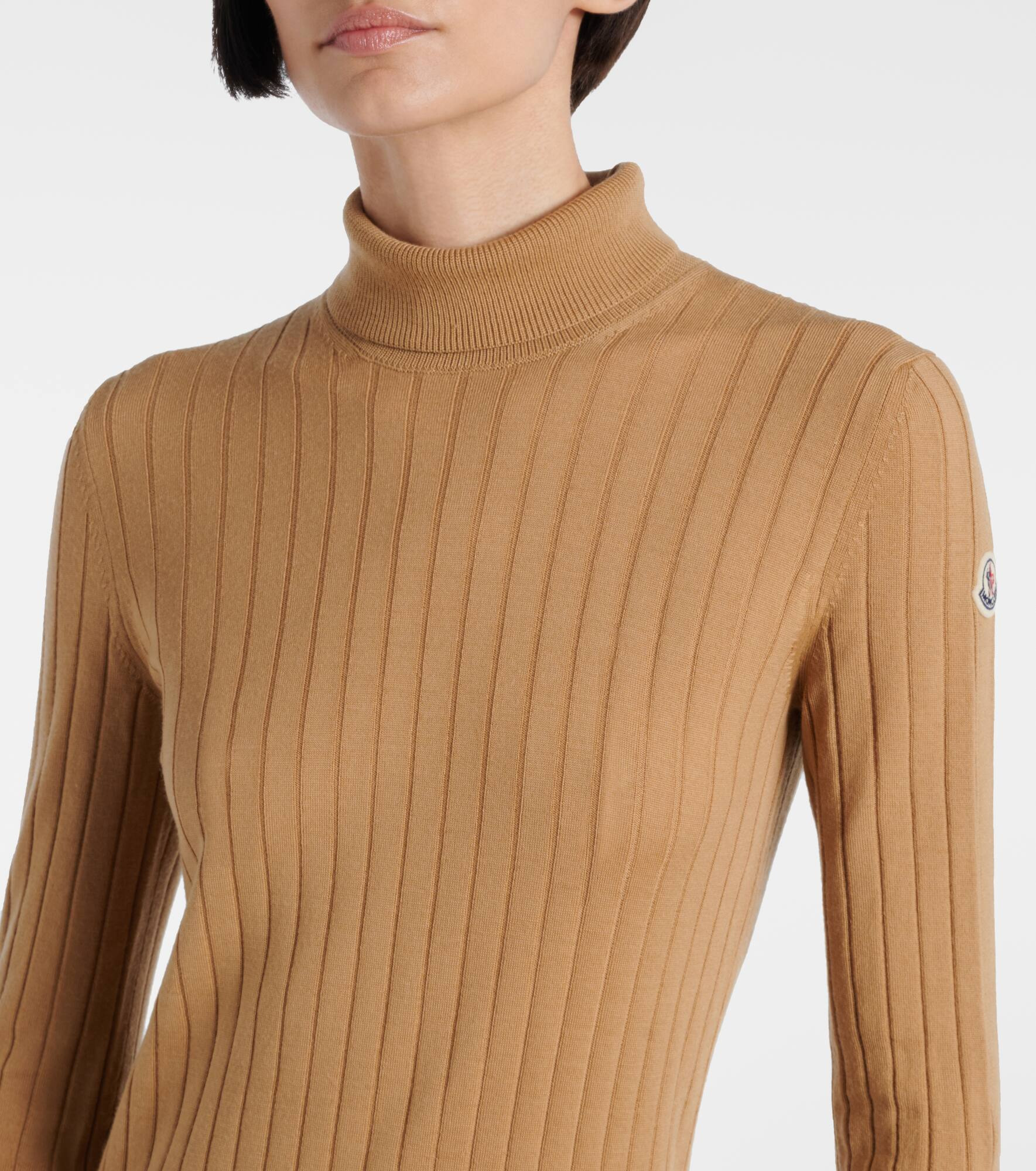 Wool and cashmere turtleneck sweater - 4