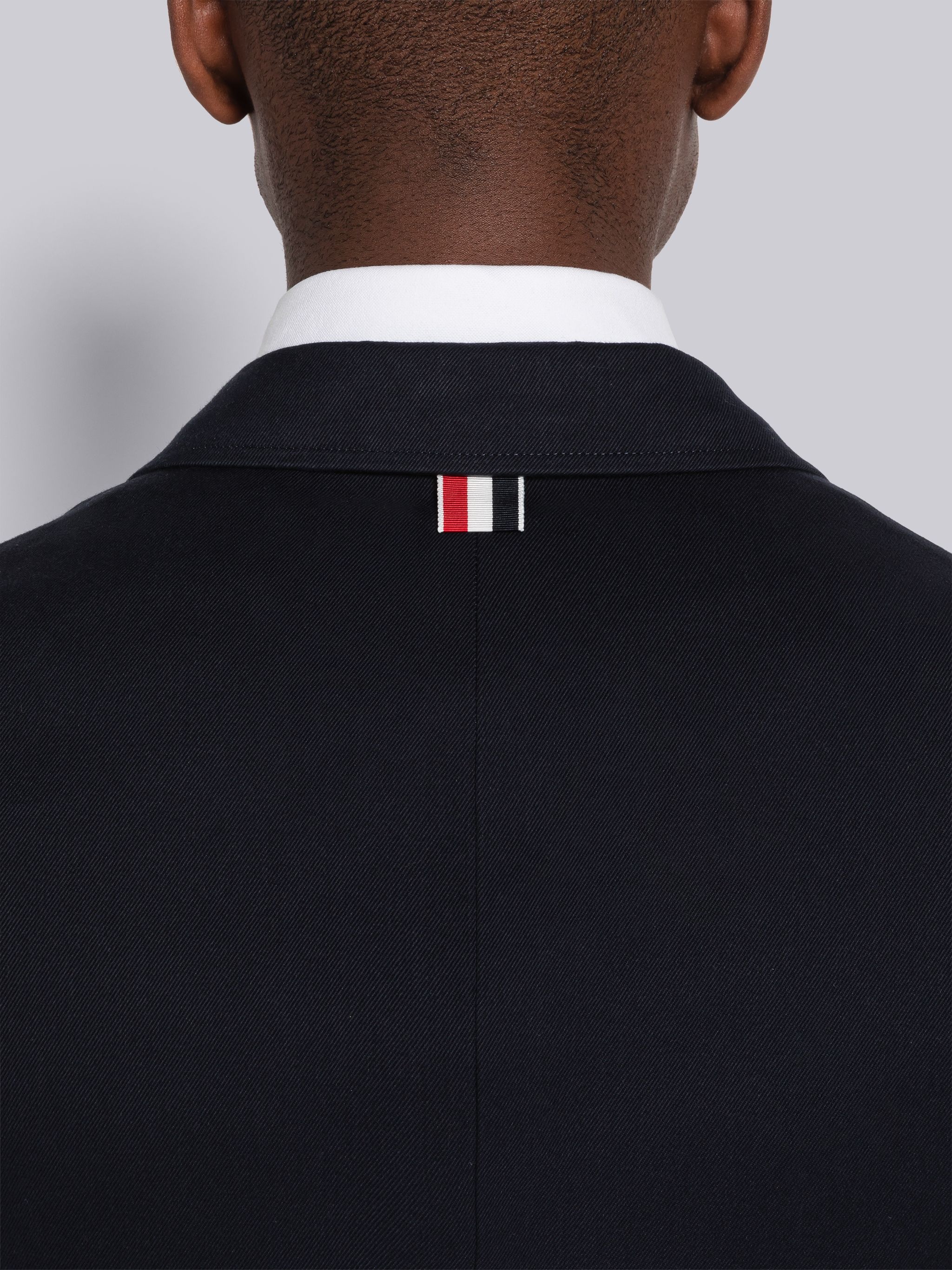 Stripe Twill Unconstructed Classic Single Breasted Suit - 5