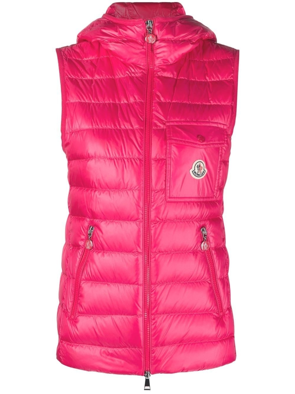 Glygos hooded quilted gilet - 1