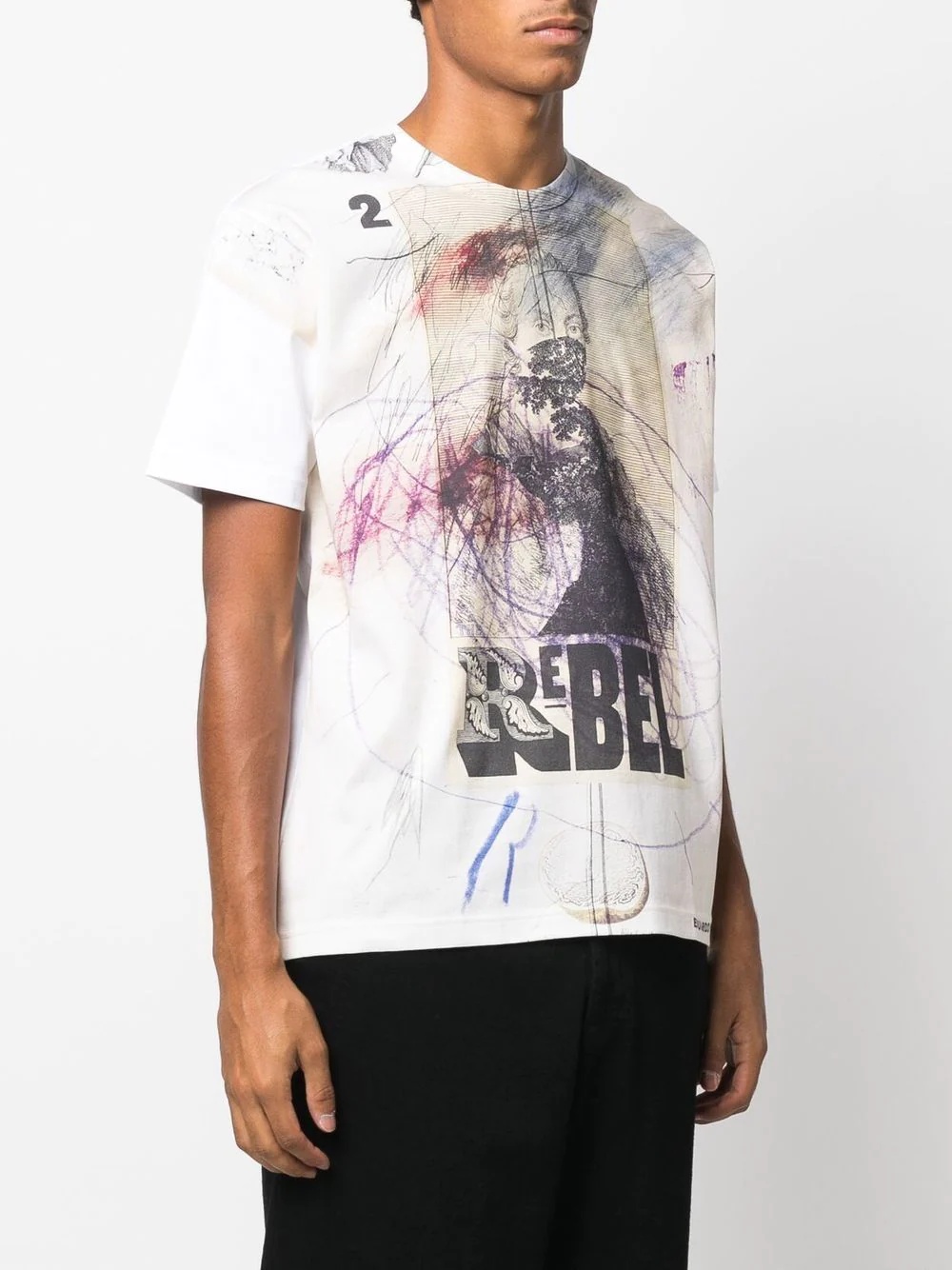 x Comme des Garçons printed T-shirt - 3