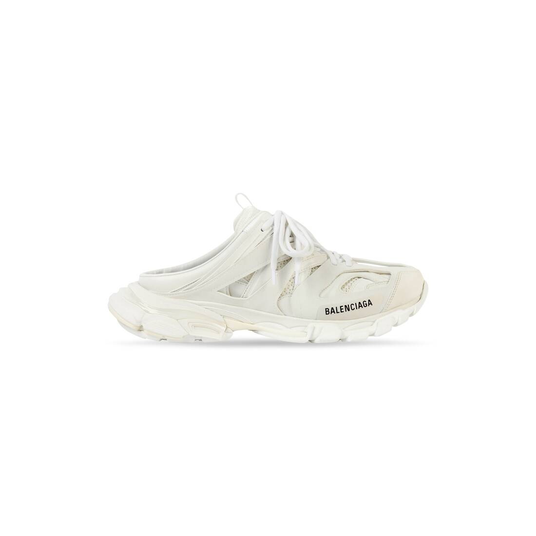 Women's Track Mule in White - 1