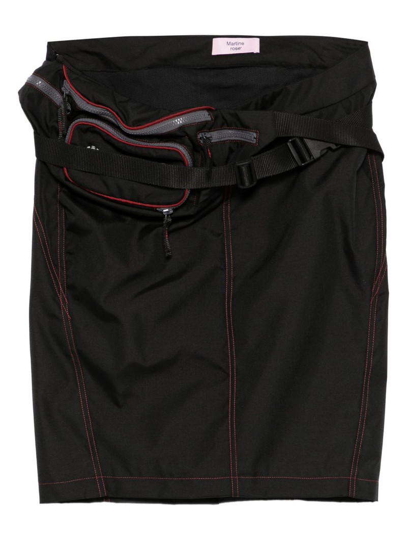 bumbag topstitching skirt 1