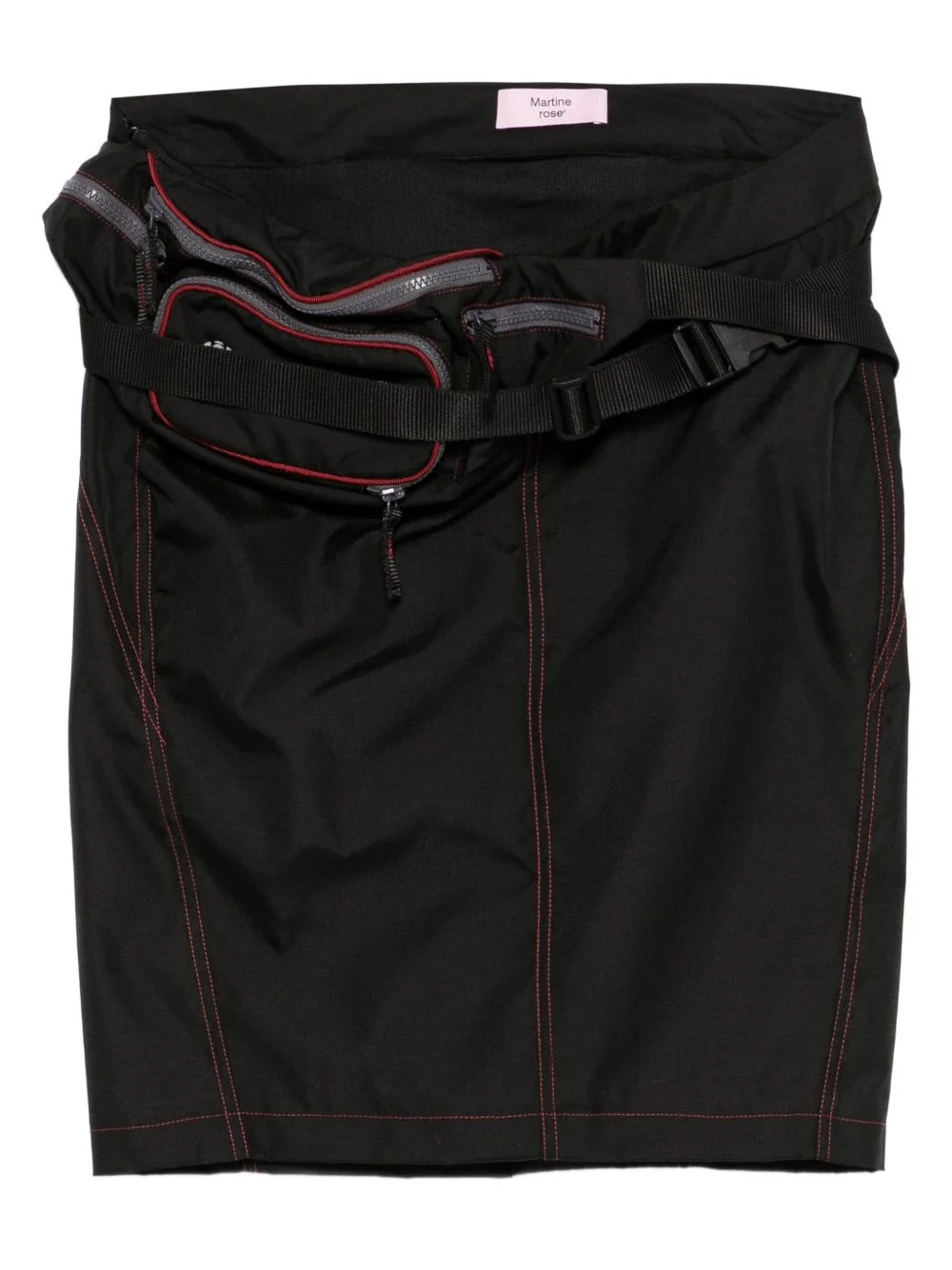 bumbag topstitching skirt - 1