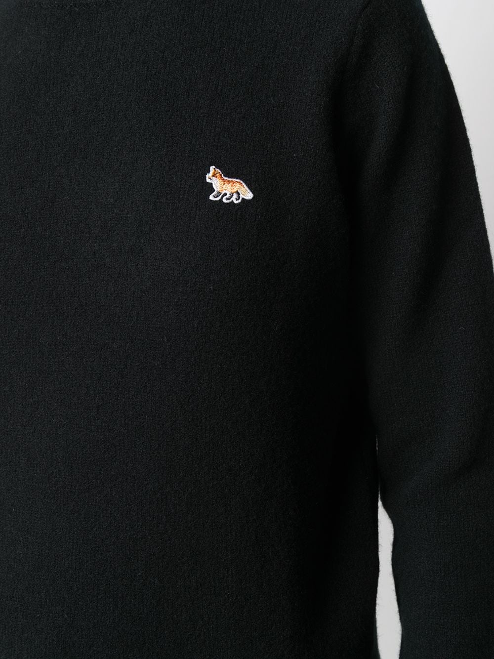 fox motif jumper - 5