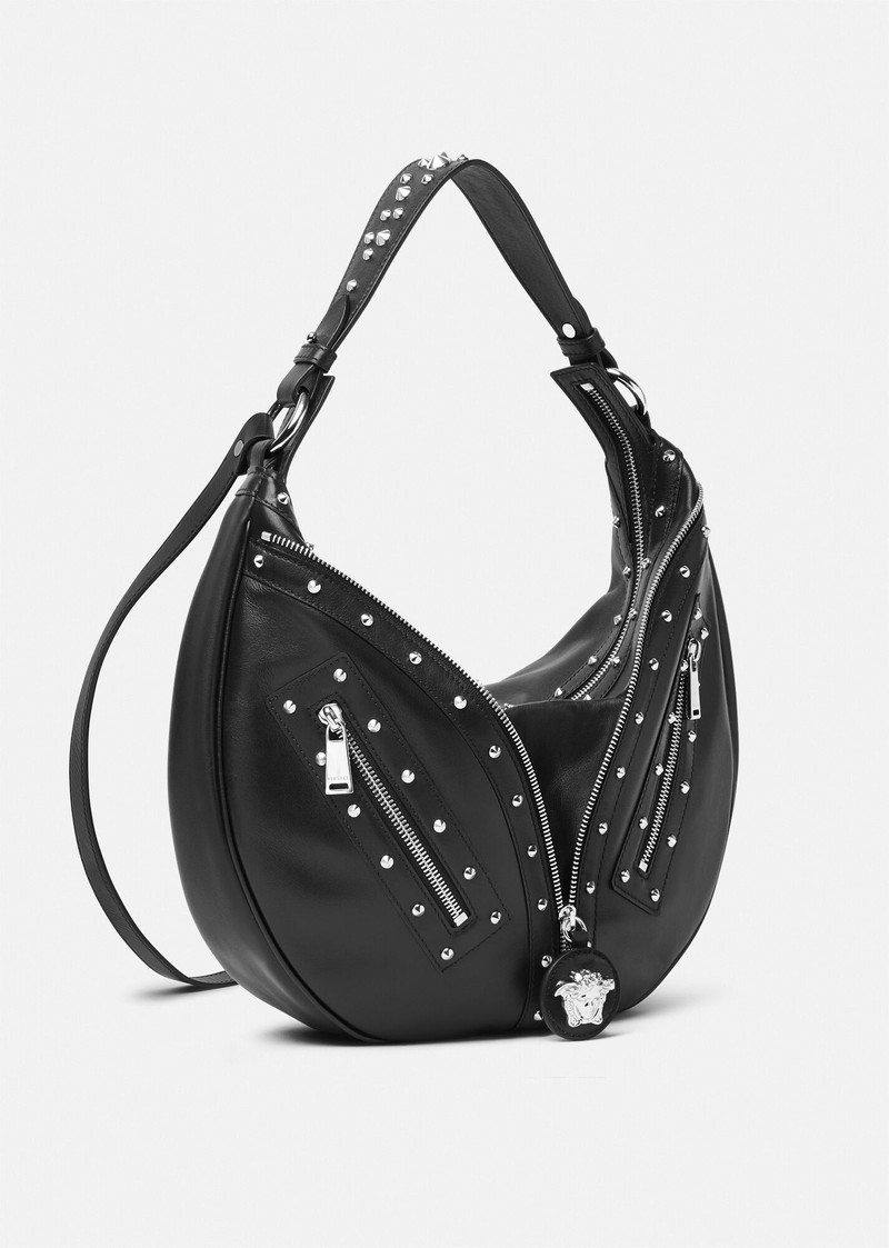 VERSACE Repeat Hobo Bag outlook
