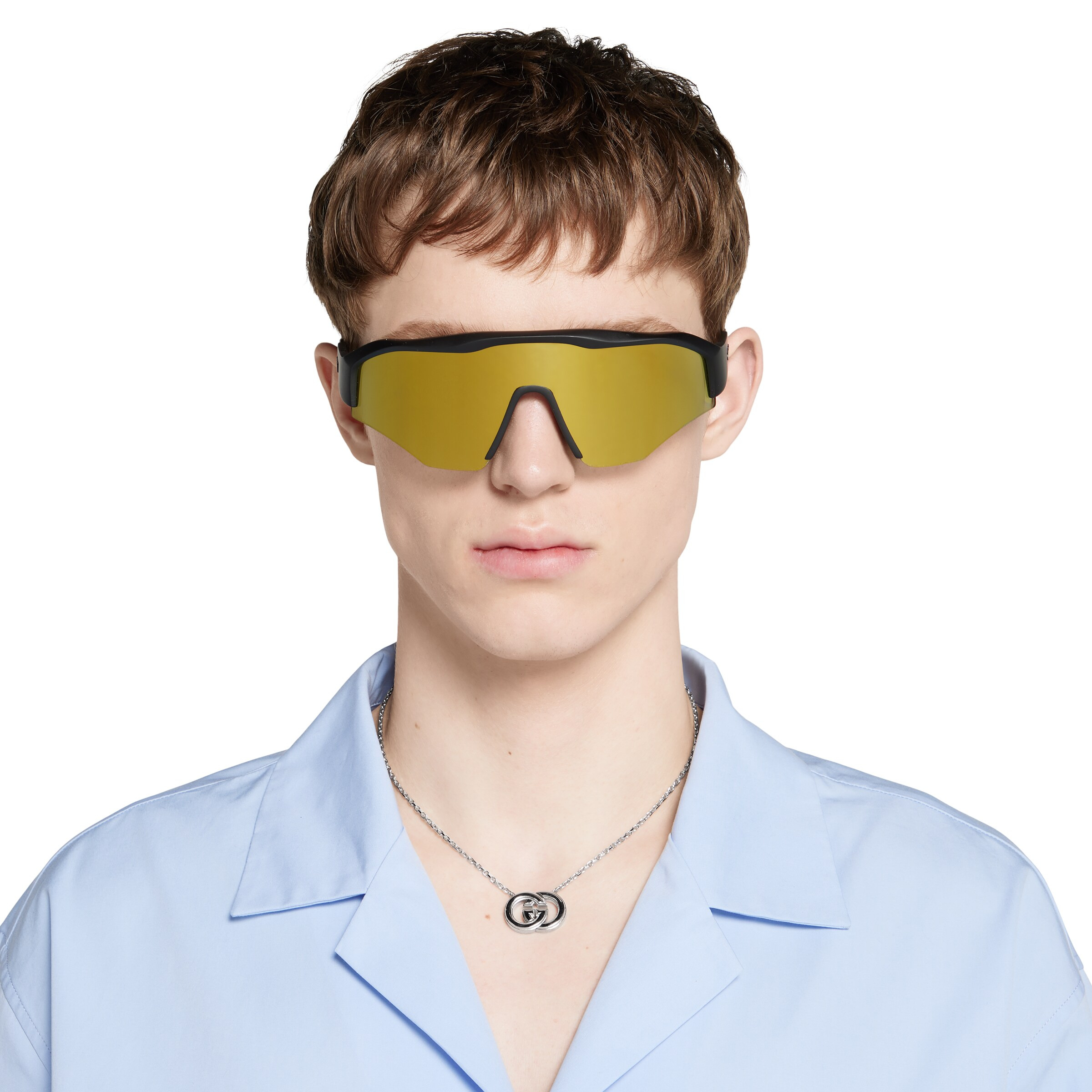 Rectangular frame sunglasses - 3