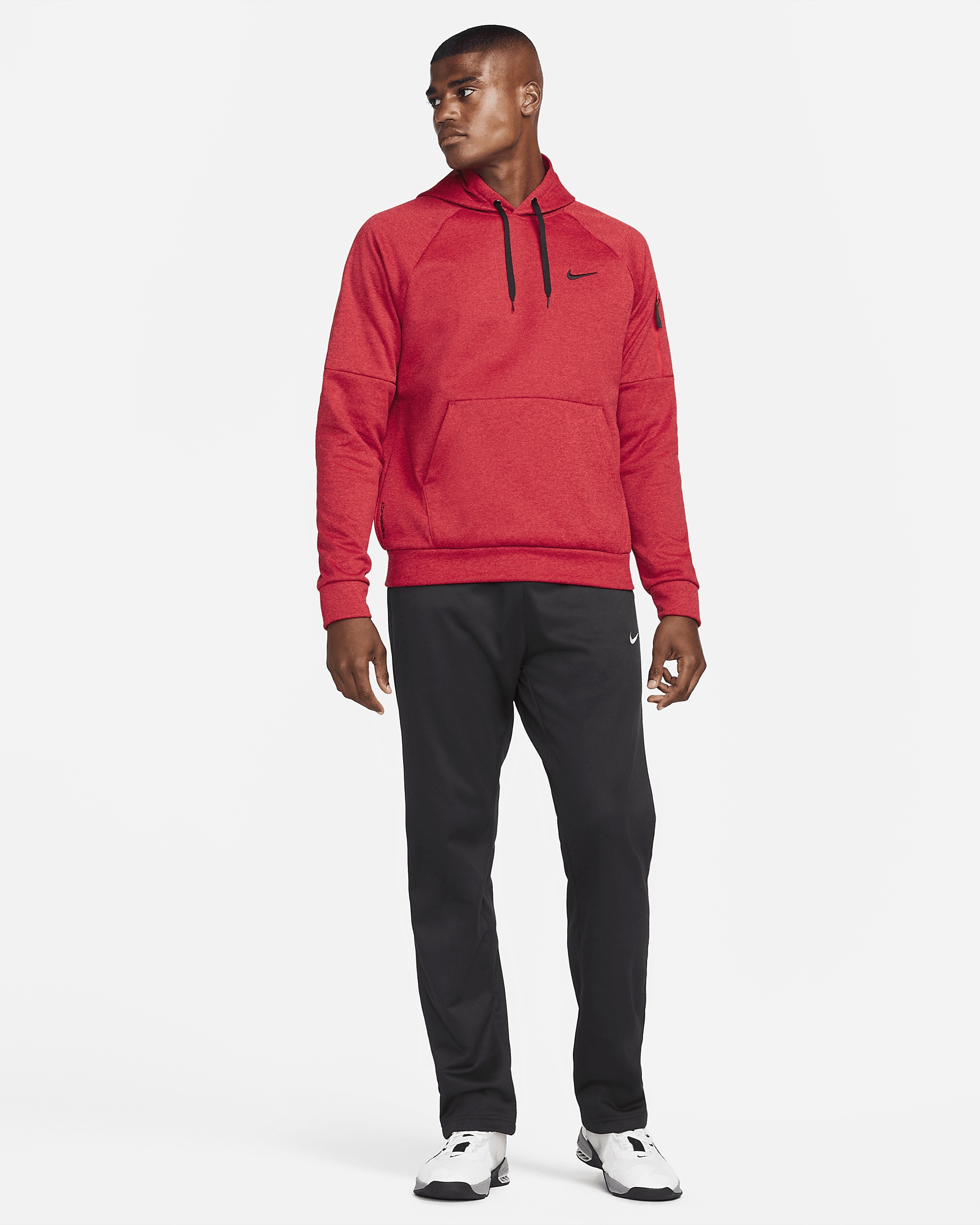 Nike Therma Men's Therma-FIT Hooded Fitness Pullover - 7