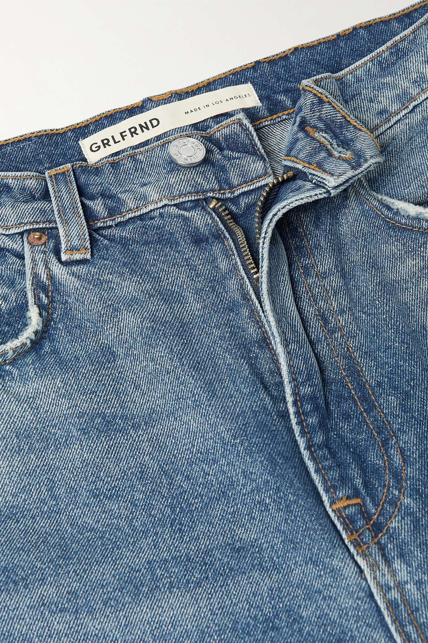 Sara high-rise straight-leg jeans - 5