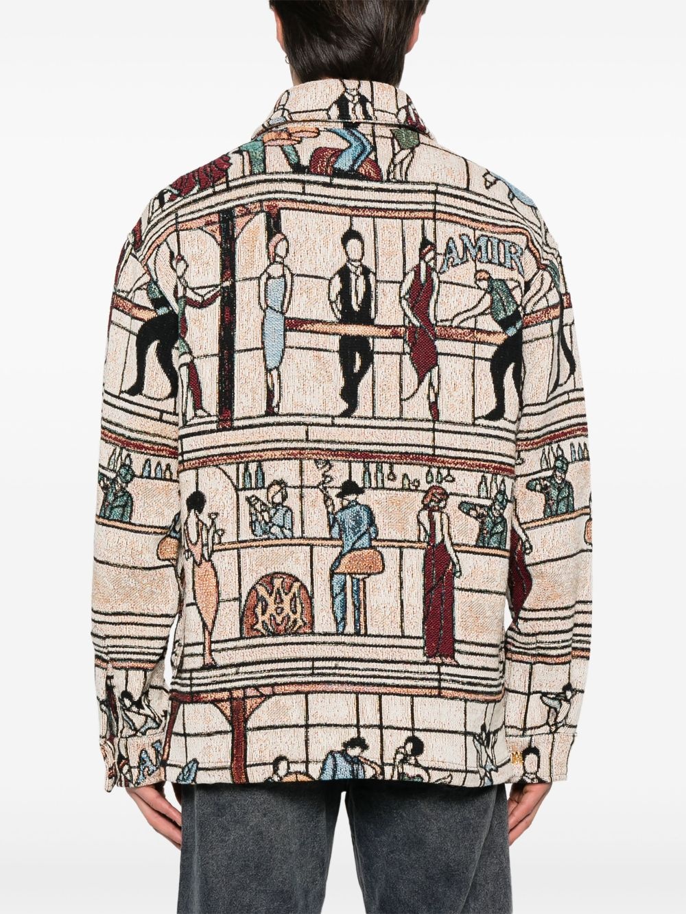 tapestry overshirt - 4