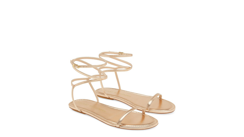 Stuart Weitzman BARELYNUDE FLAT SANDAL outlook
