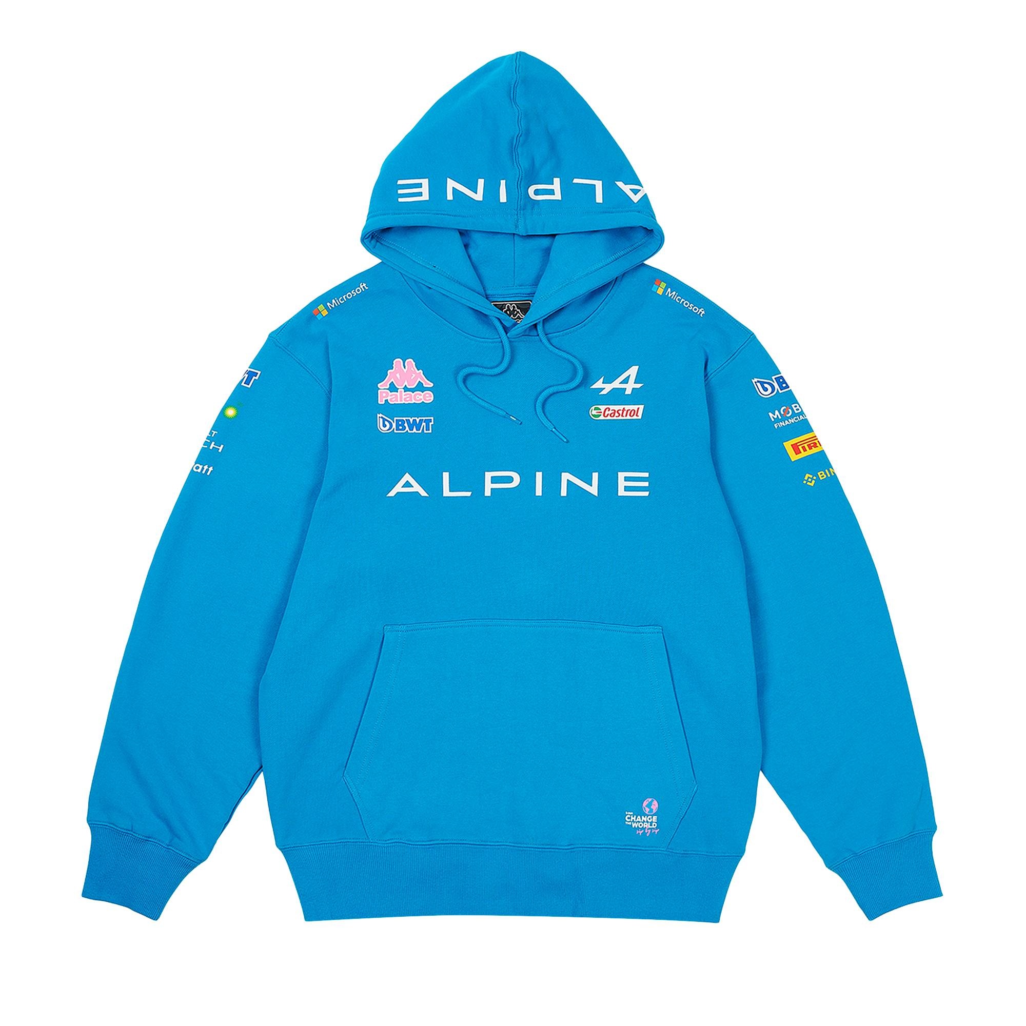 Palace x Kappa For Alpine Hood 'Blue' - 1