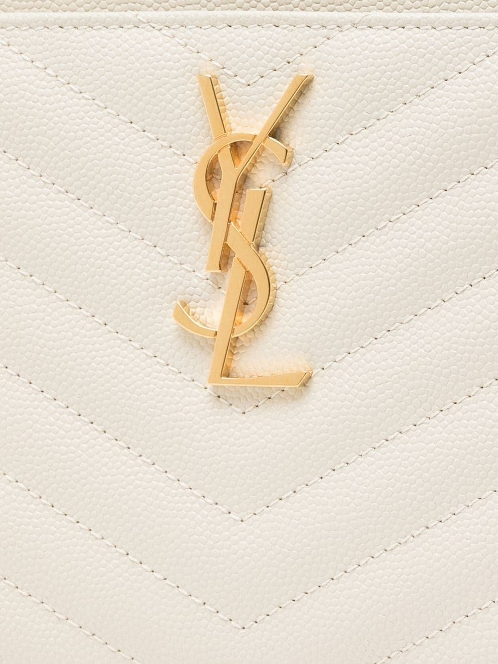 monogram quilted clutch bag - 5