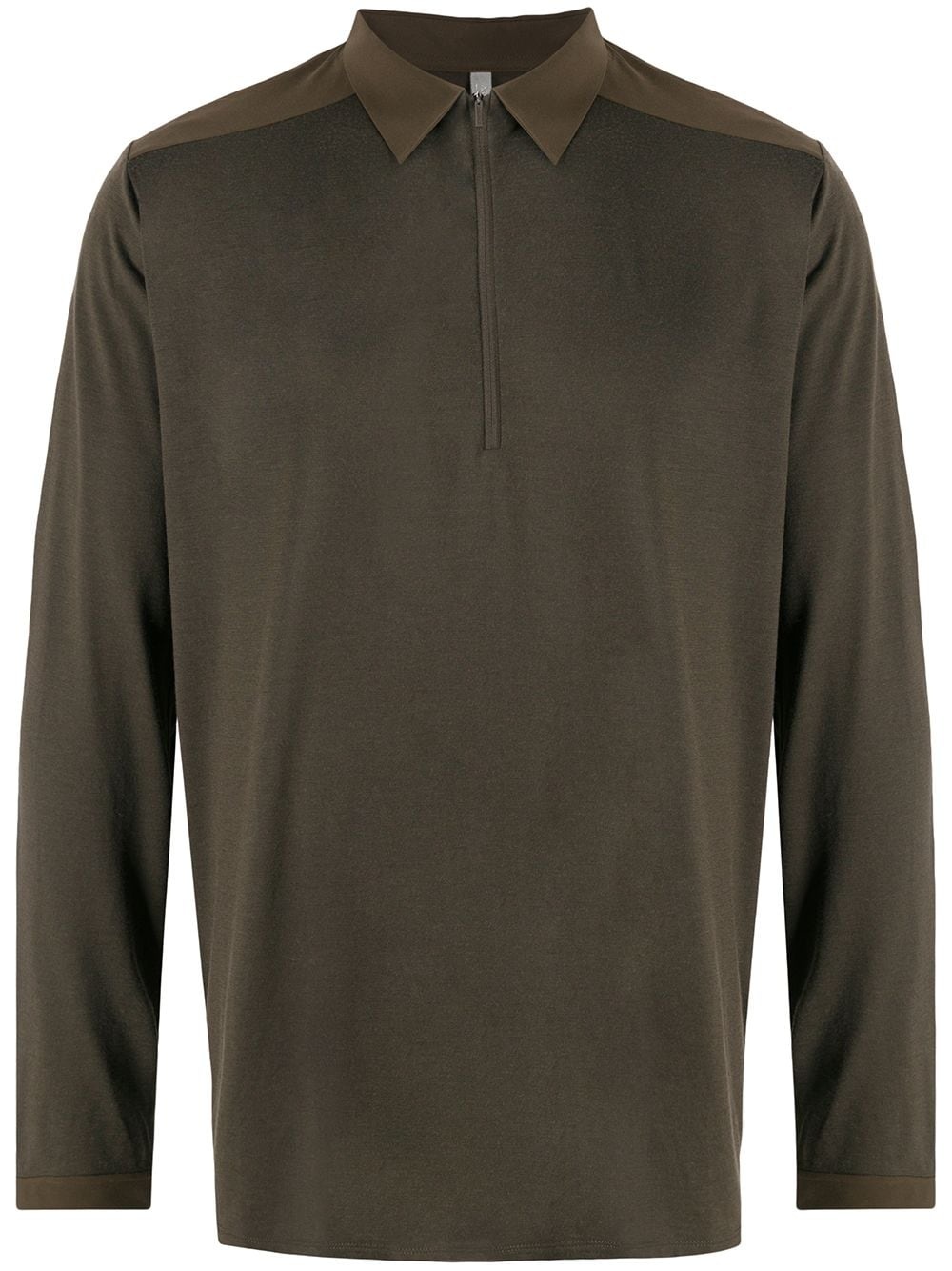 long sleeved polo shirt - 1