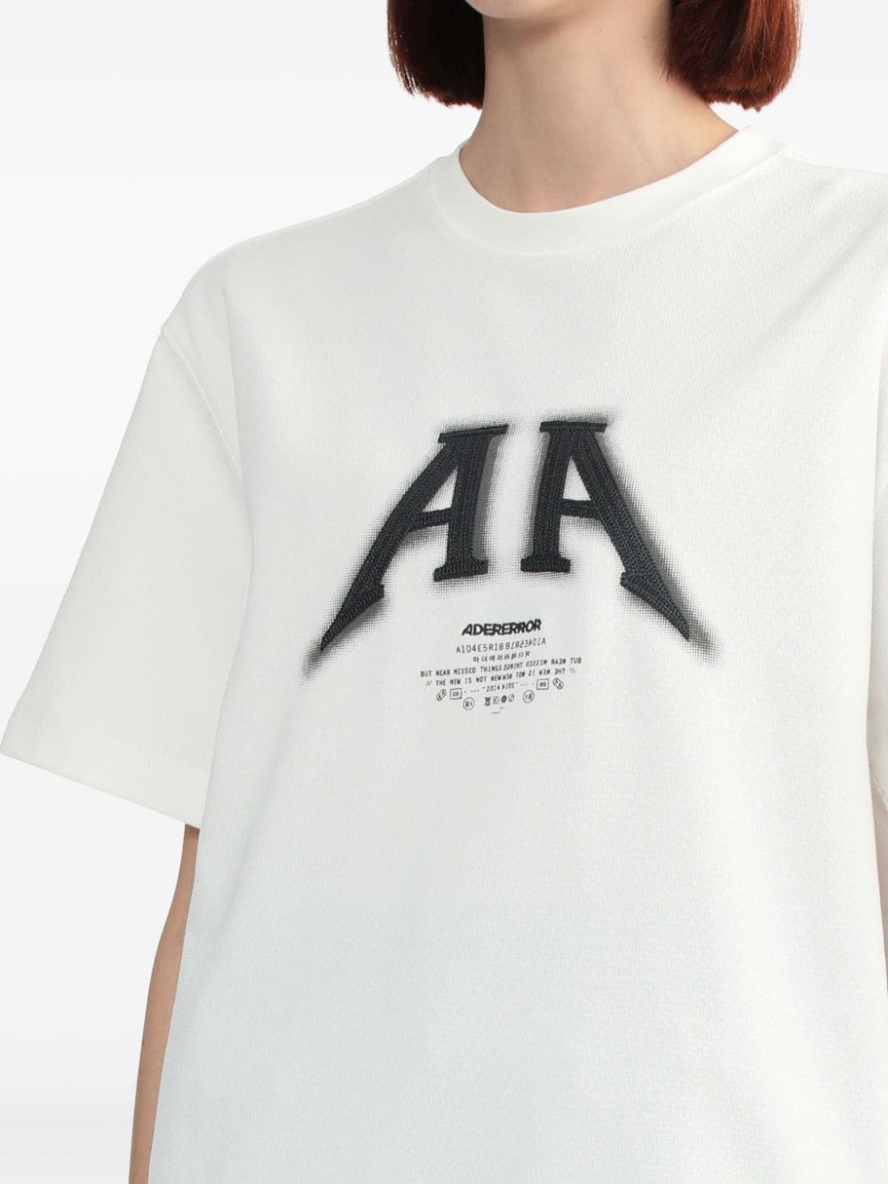 logo-print cotton-blend T-shirt - 5