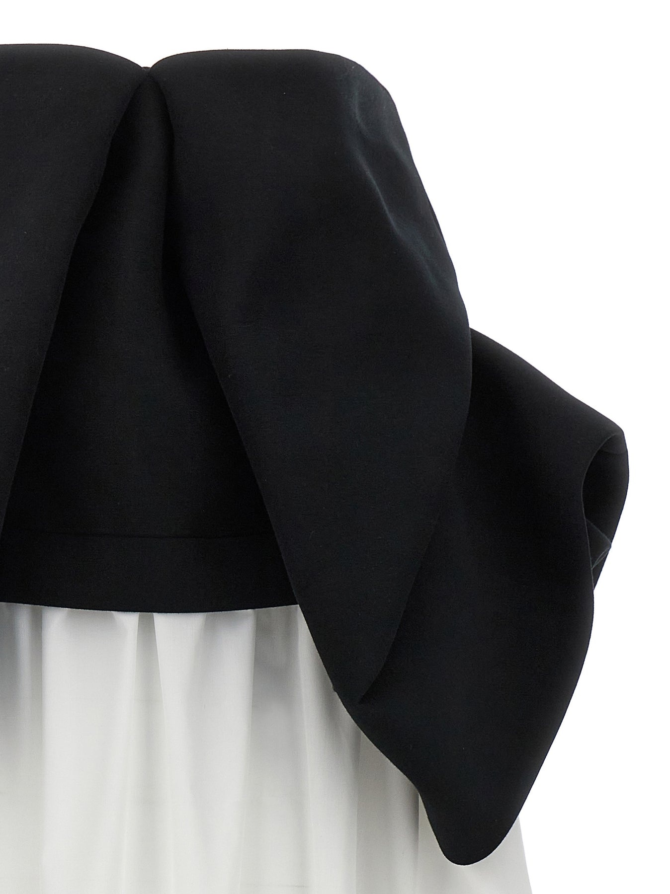 Hood Application Dress Dresses White/Black - 3