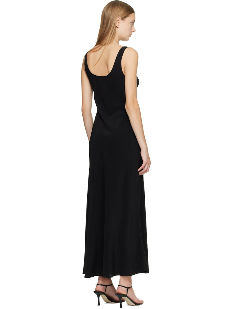 Black Bias Tank Maxi Dress 3