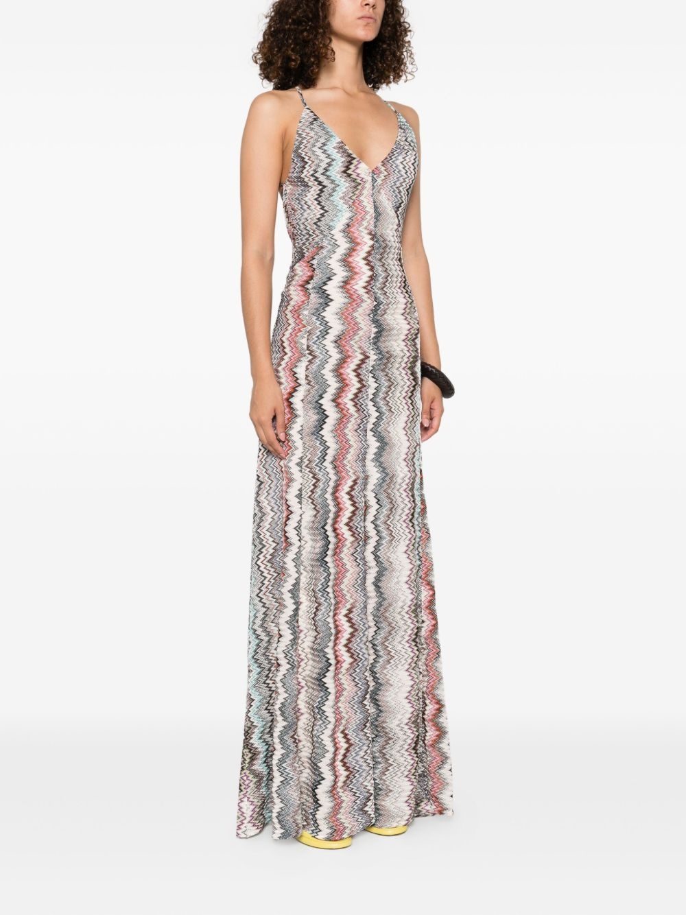 halterneck maxi dress - 3