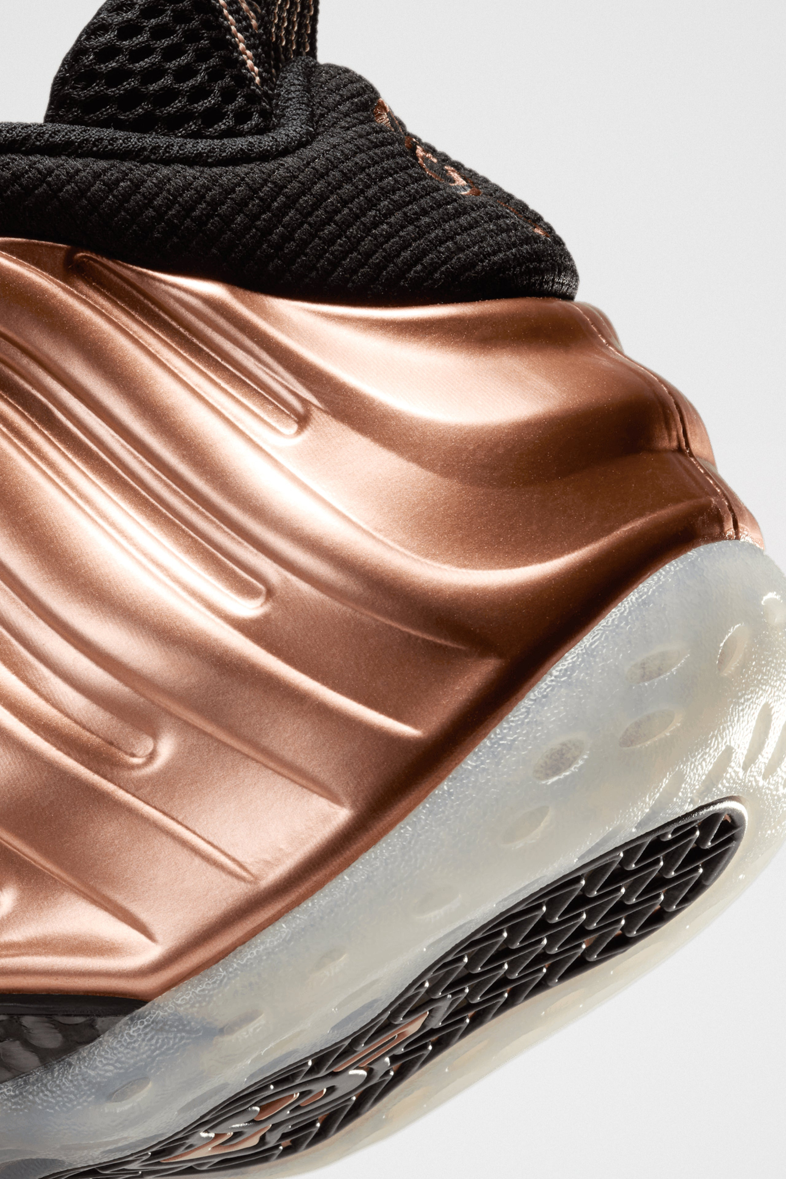 NIKE AIR FOAMPOSITE ONE METALLIC COPPER - 8