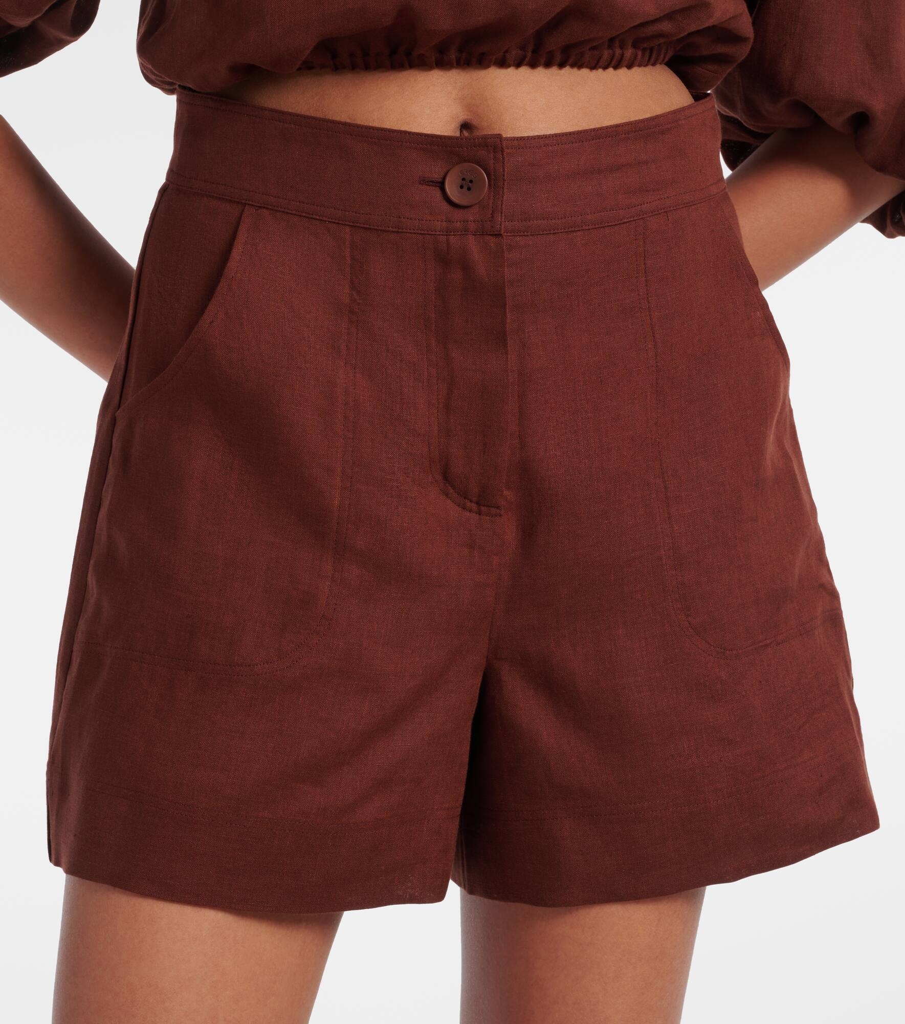 Correct linen shorts - 4
