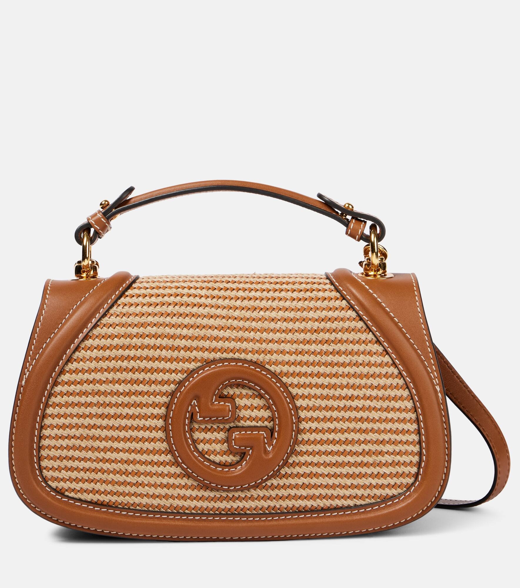 Gucci Blondie Medium woven tote bag - 1