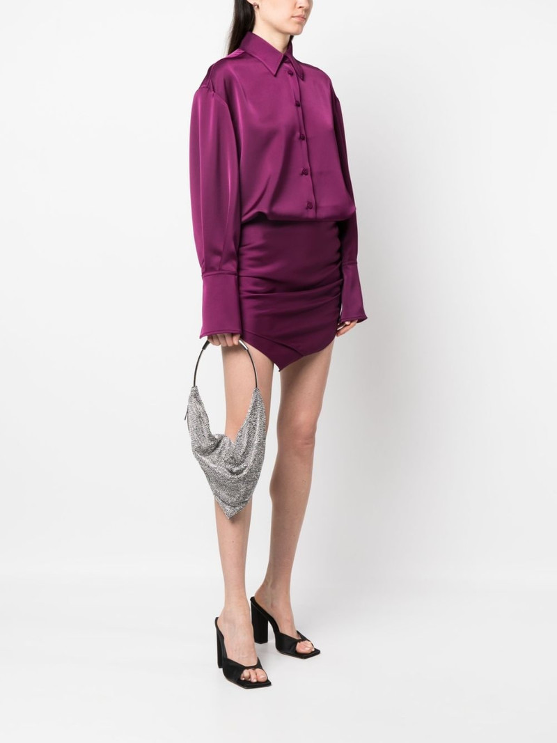 BENEDETTA BRUZZICHES Ursolina rhinestone-embellished shoulder bag outlook