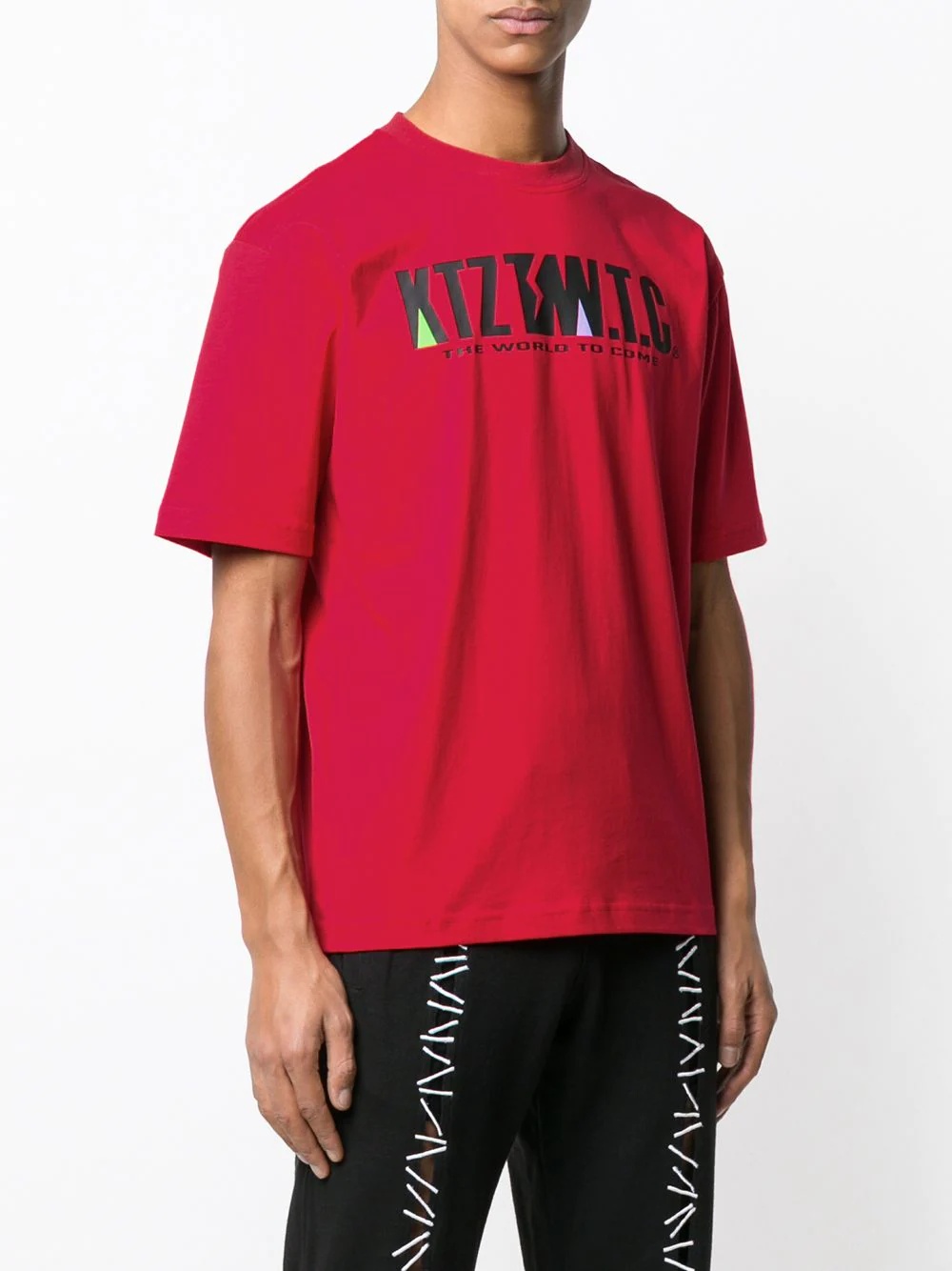 mountain letter T-shirt - 4