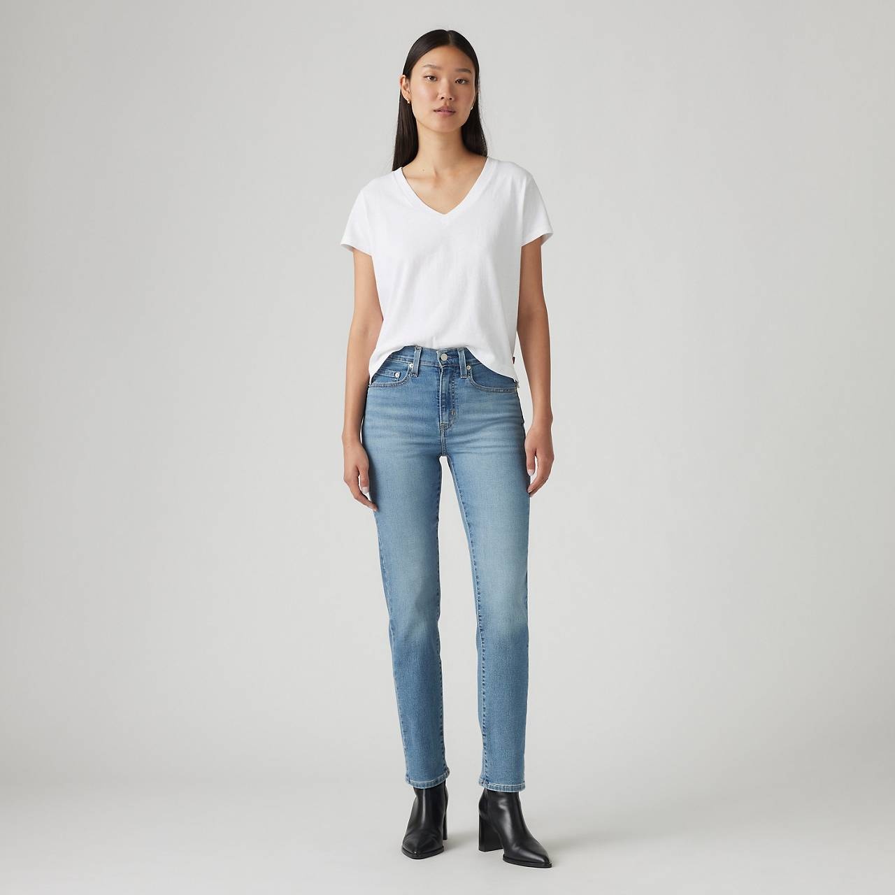 724 HIGH RISE STRAIGHT WOMEN'S JEANS - 2